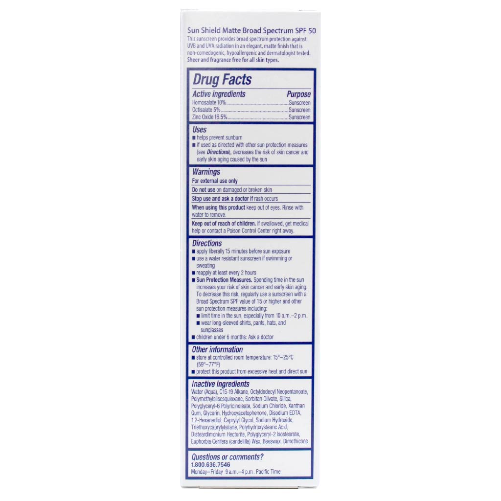 Obagi Sun Shield Matte Lotion (Spf50) 85gm