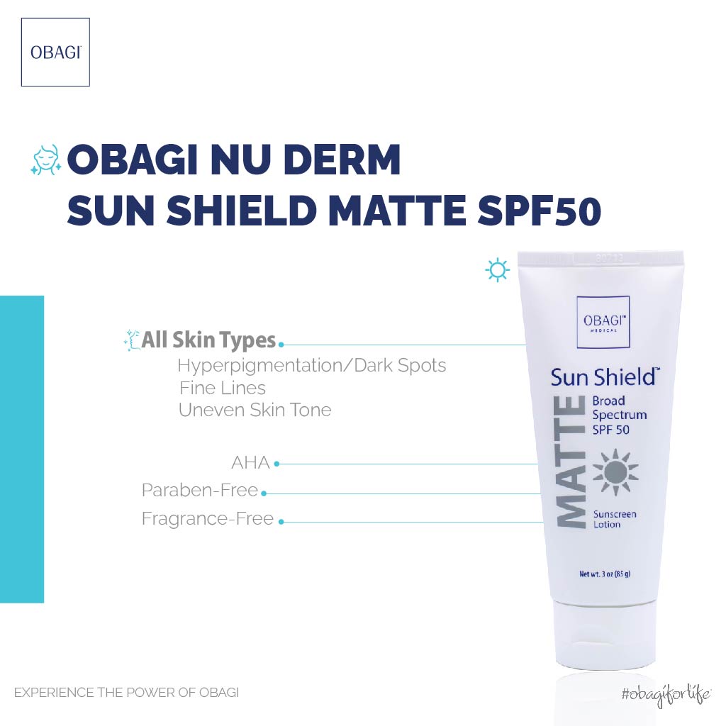Obagi Sun Shield Matte Lotion (Spf50) 85gm