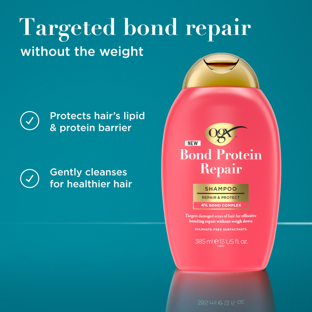 OGX Bond Protein Repair Shampoo 385ml