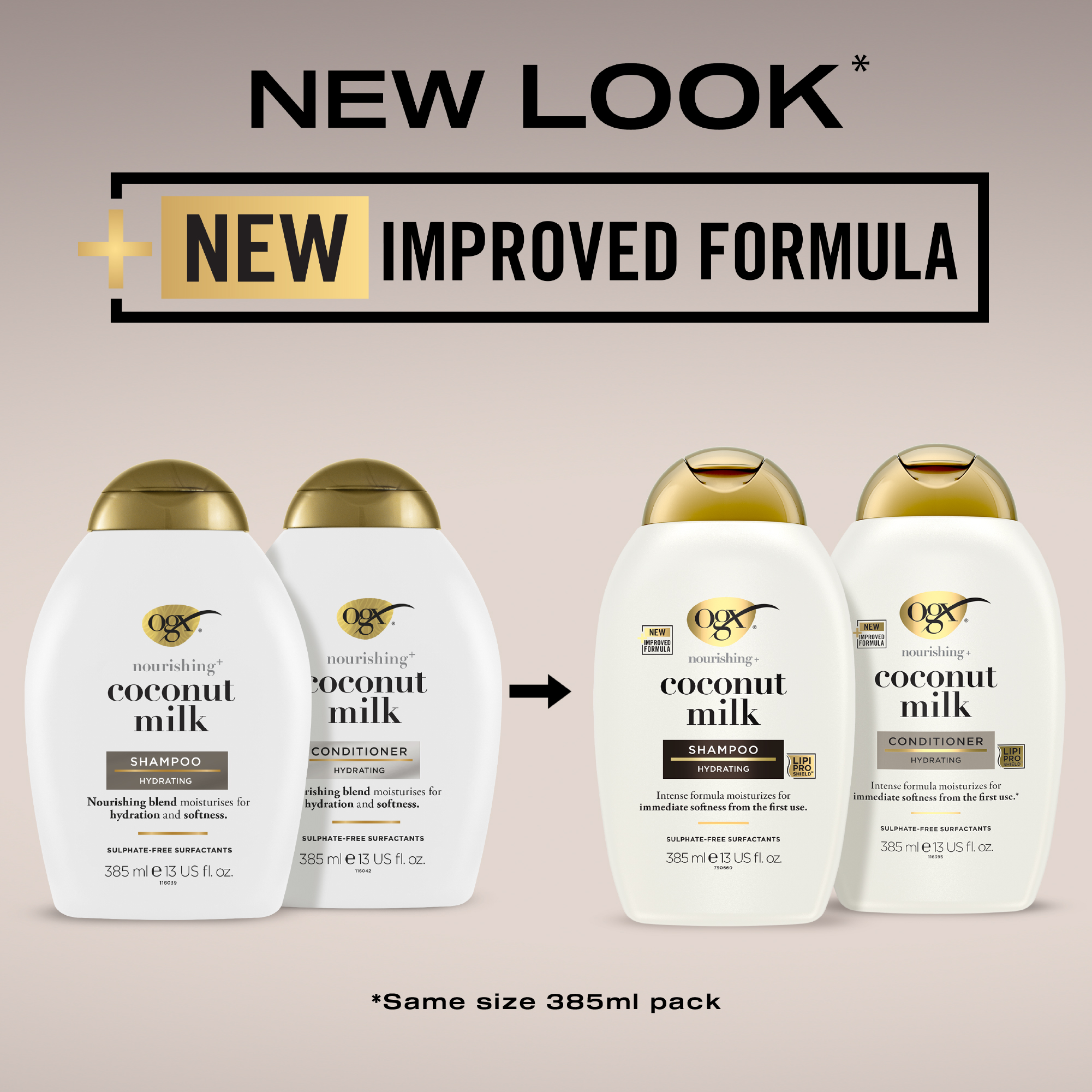Ogx Coconut Milk conditioner 385ml