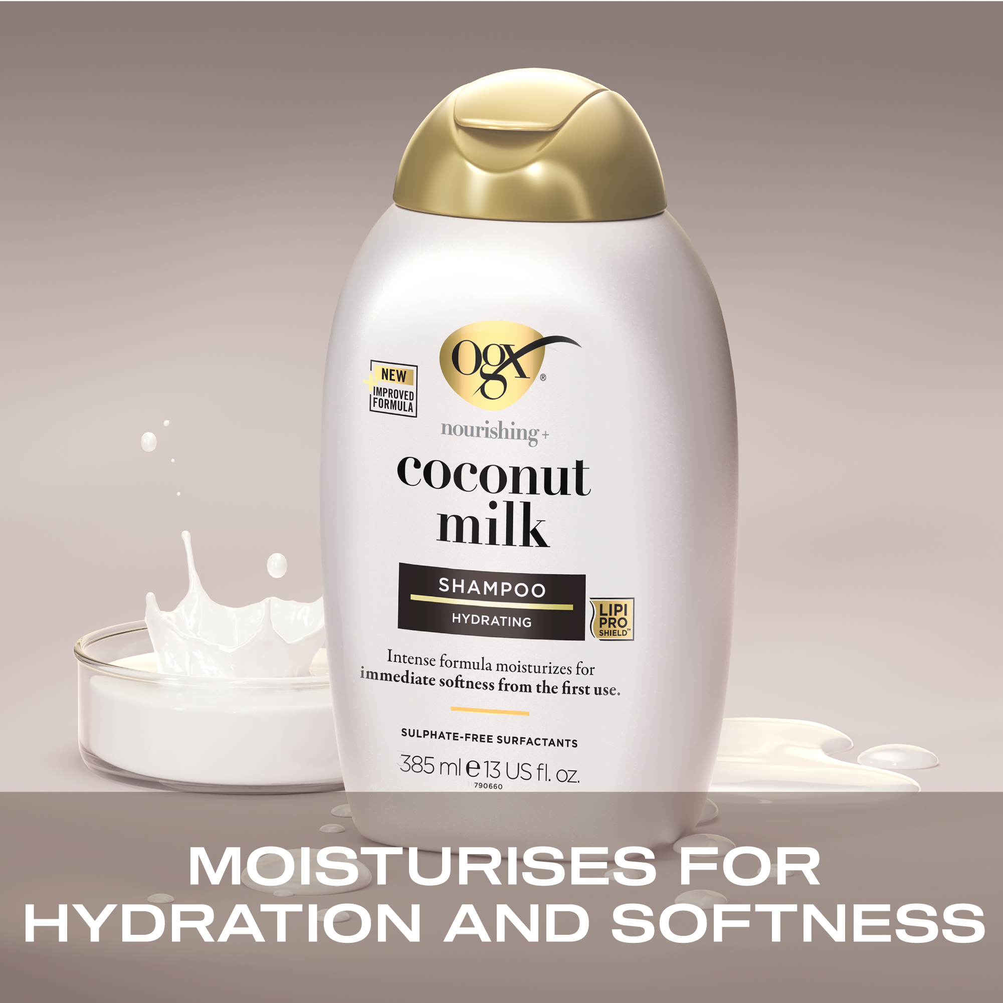 Ogx Coconut Milk Shampoo 385ml