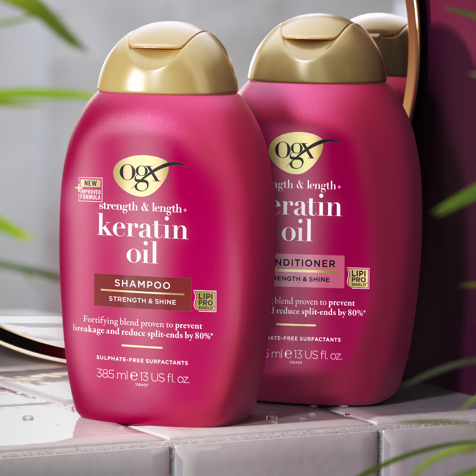 Ogx Keratin Oil Shampoo 385 ml