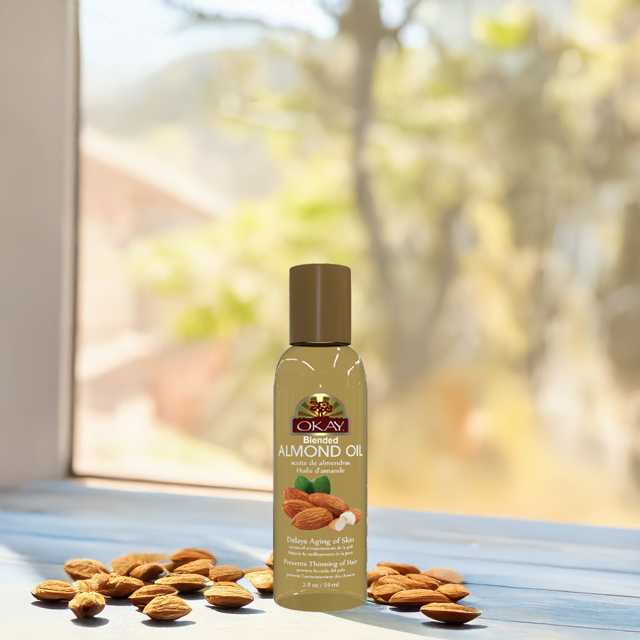Okay Pure Almond Oil For Skin & Hair 59ml
