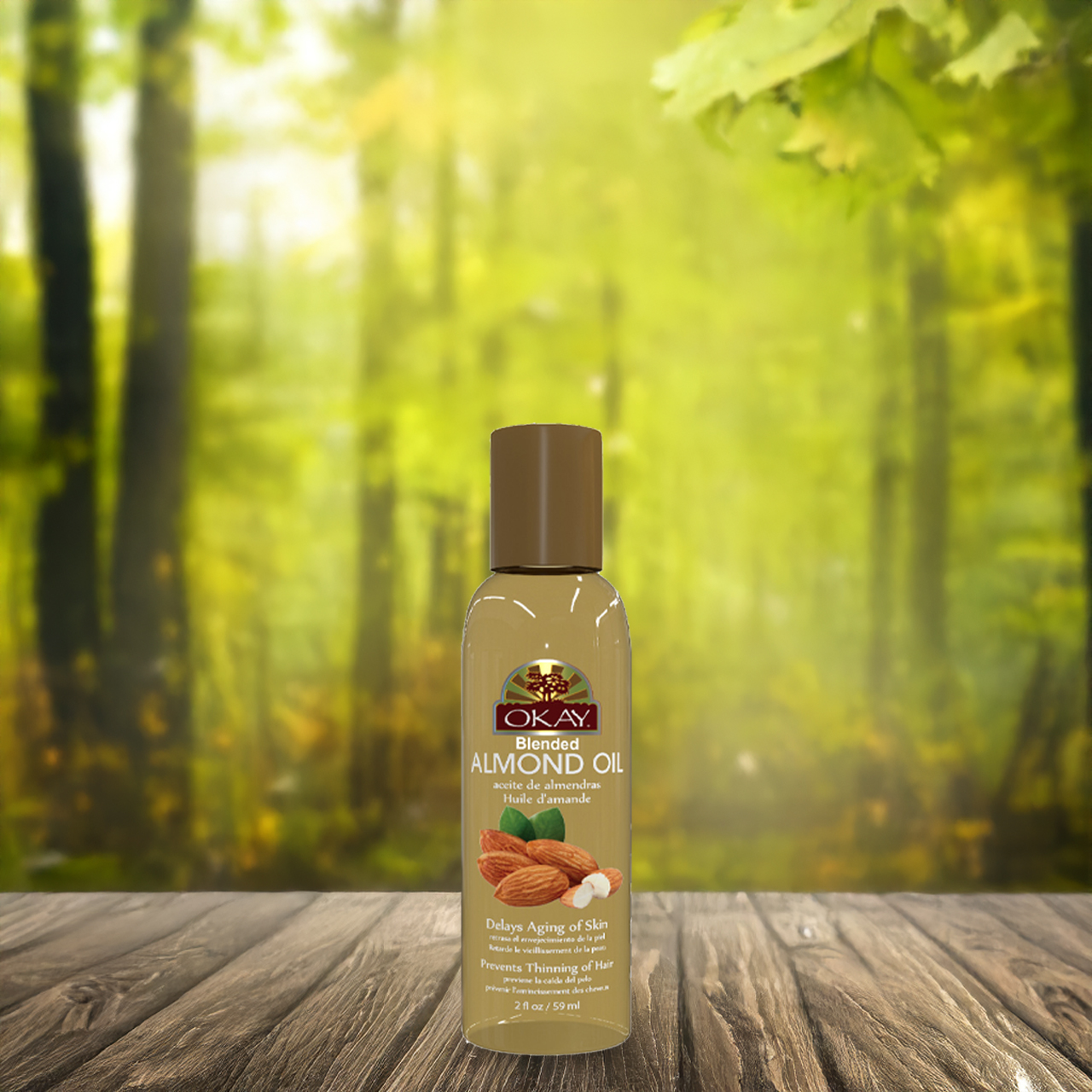 Okay Pure Almond Oil For Skin & Hair 59ml