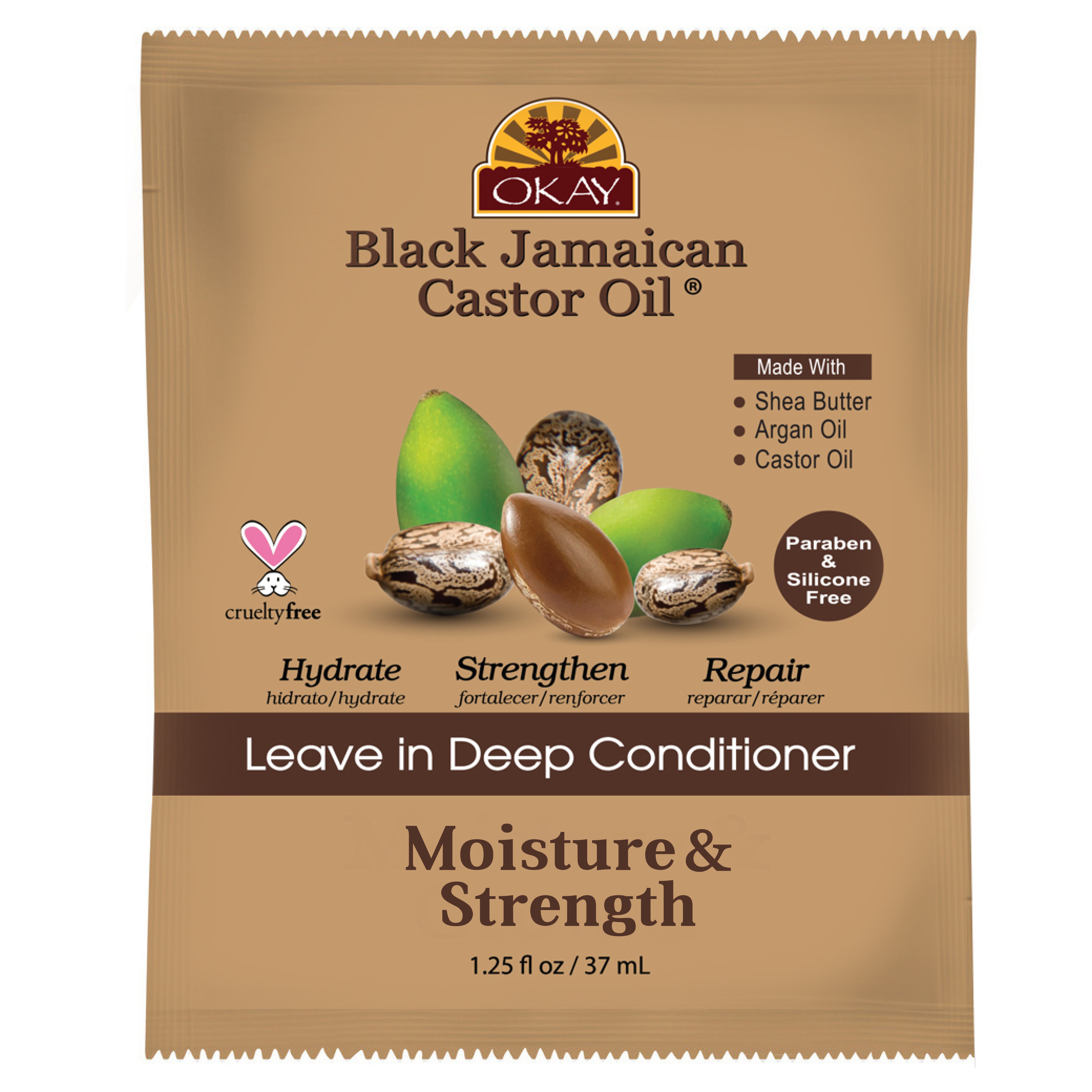 Okay Black Jamaican Leave in Conditioner 37ml