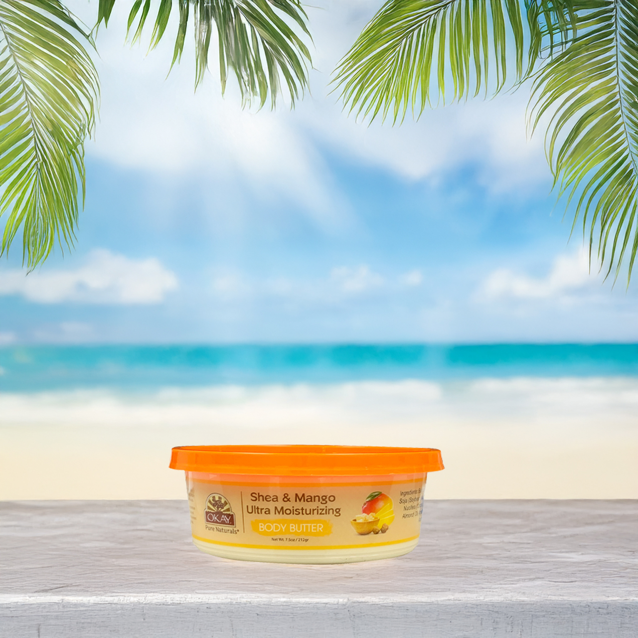 Okay Pure Shea & Mango Ultra Moisturizing Body Butter 212g