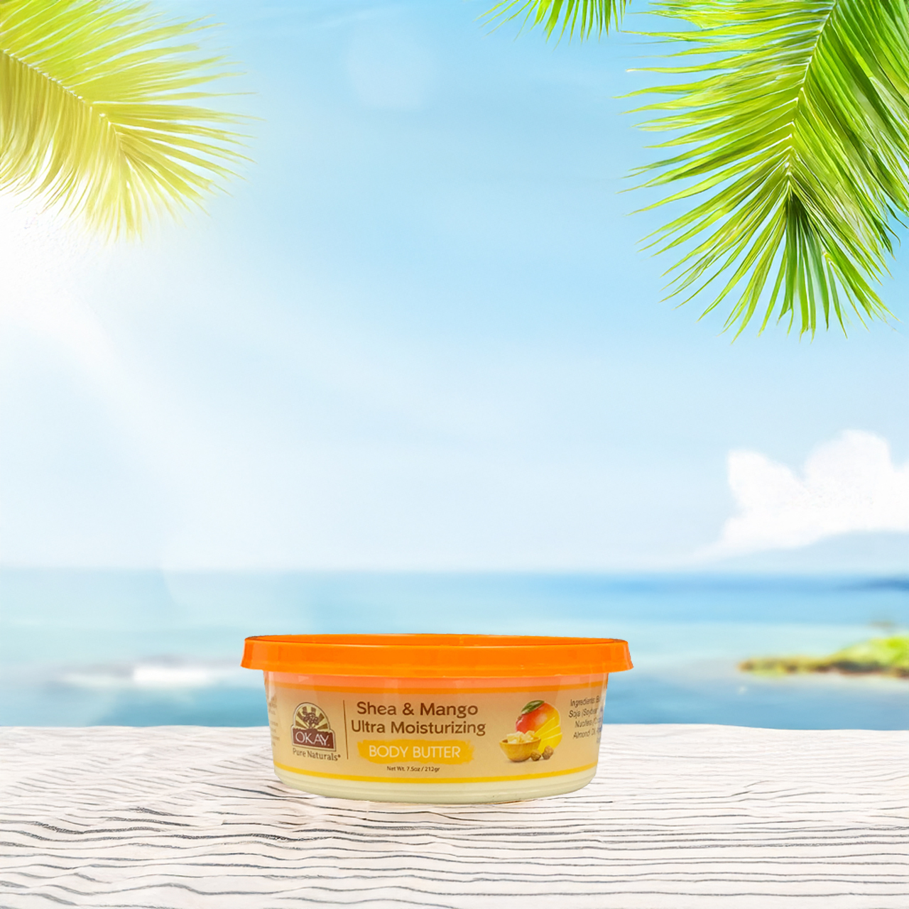 Okay Pure Shea & Mango Ultra Moisturizing Body Butter 212g
