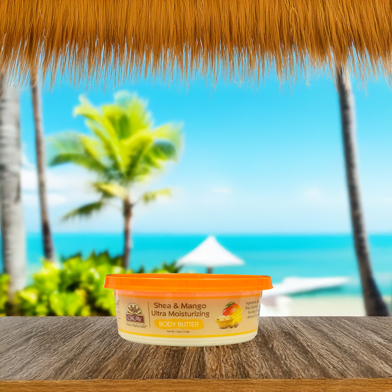 Okay Pure Shea & Mango Ultra Moisturizing Body Butter 212g