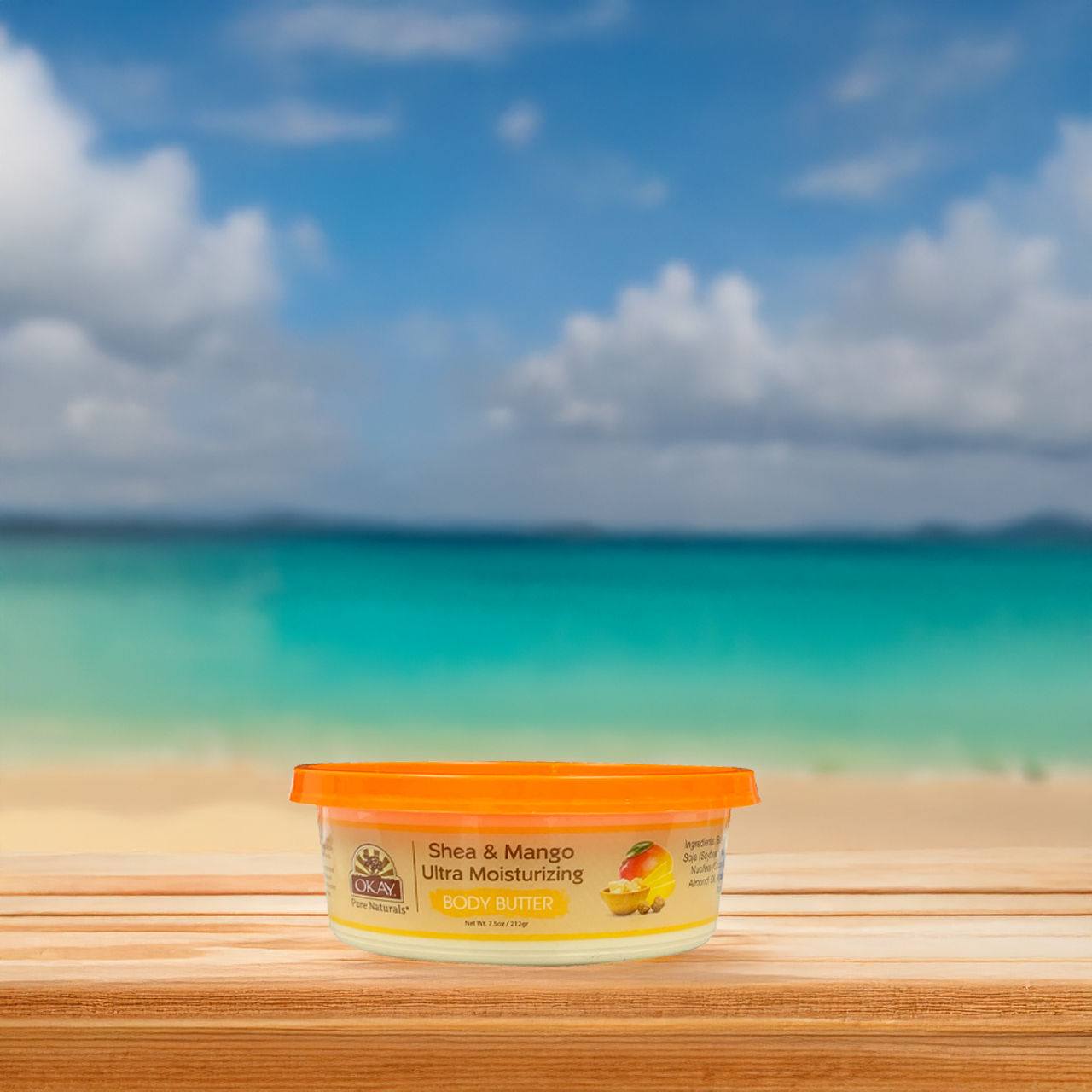 Okay Pure Shea & Mango Ultra Moisturizing Body Butter 212g