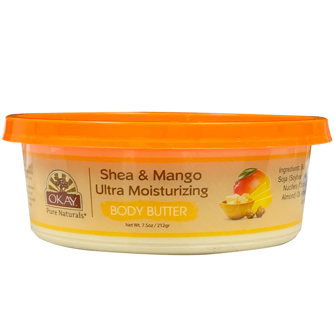 Okay Pure Shea & Mango Ultra Moisturizing Body Butter 212g