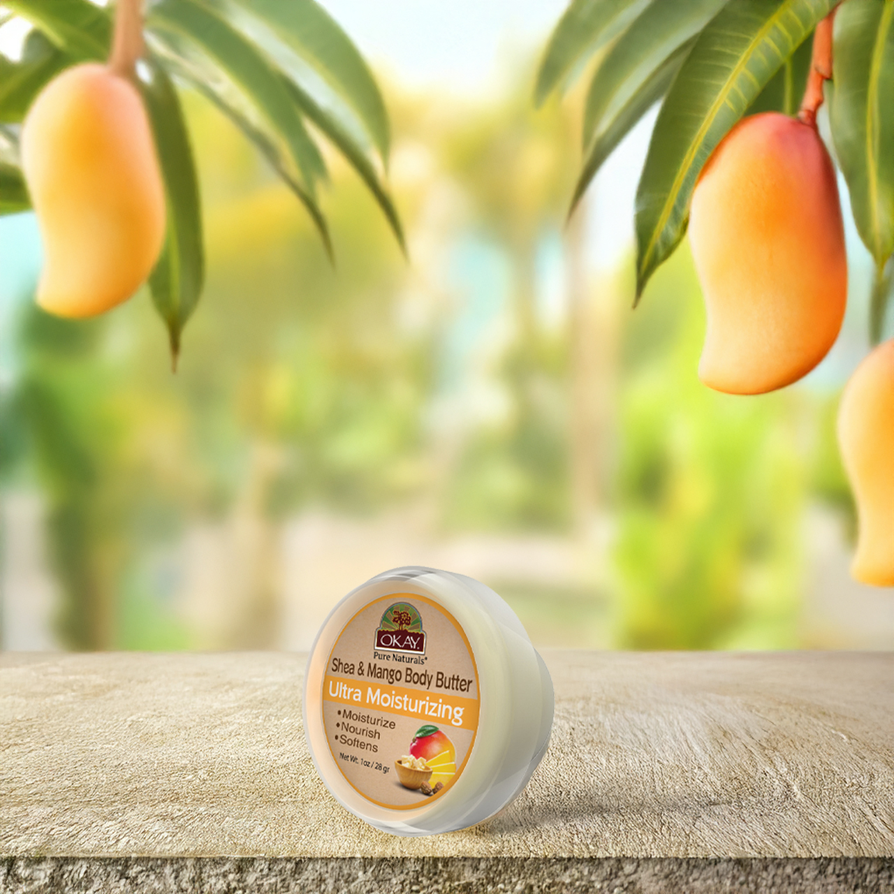 Okay Pure Shea & Mango Body Butter 28g