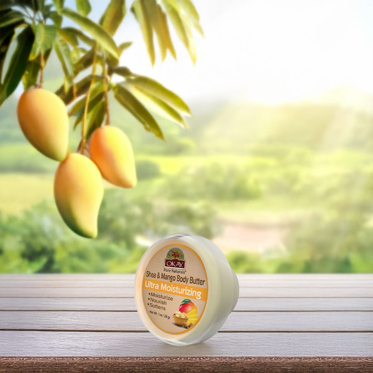 Okay Pure Shea & Mango Body Butter 28g