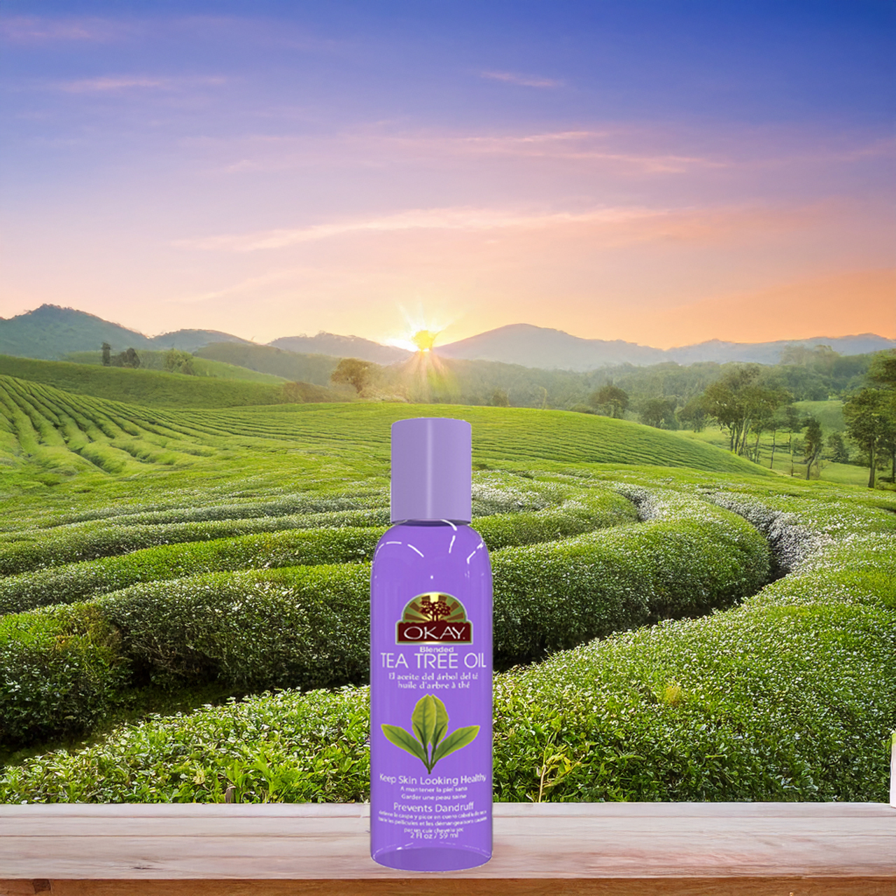 Okay Pure Tea Tree Oil For Hair Skin & Scalp 59ml
