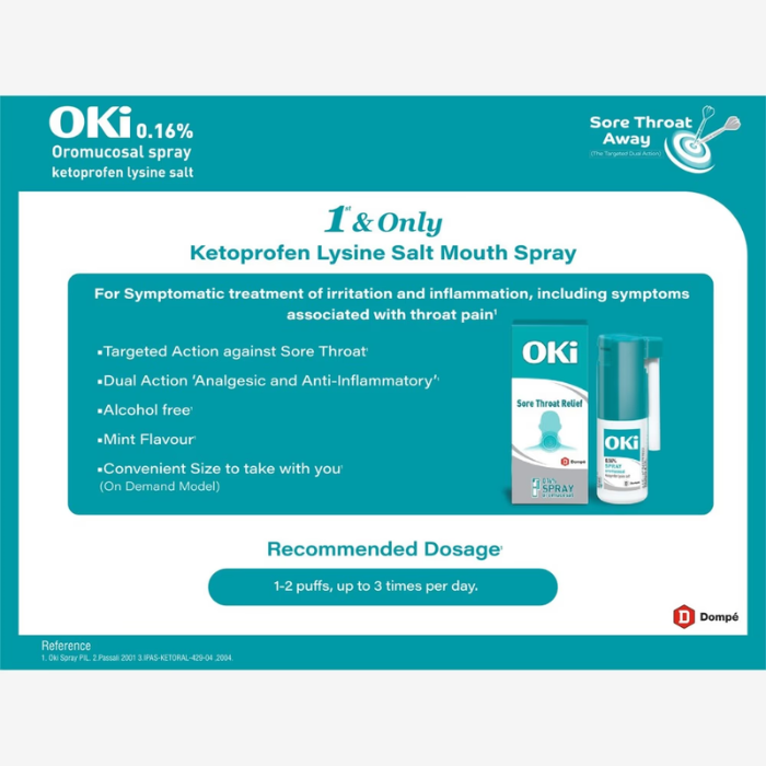 Oki 0.16% Oral Spray 15ML