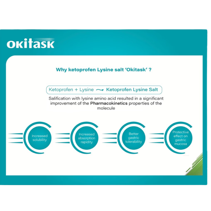 Okitask 40MG Granules Sachet 20s