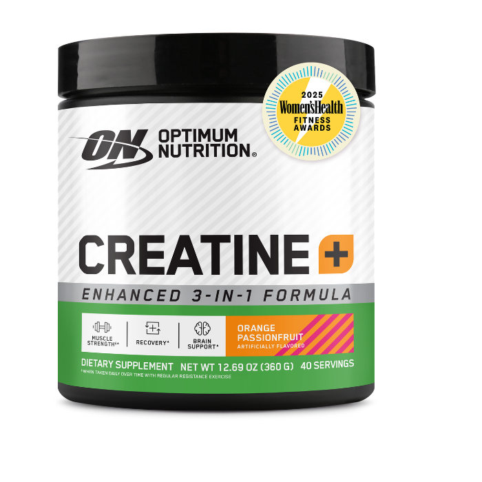 Optimum Nutrition Creatine Powder, Orange Passionfruit, 360 g, 40 Servings