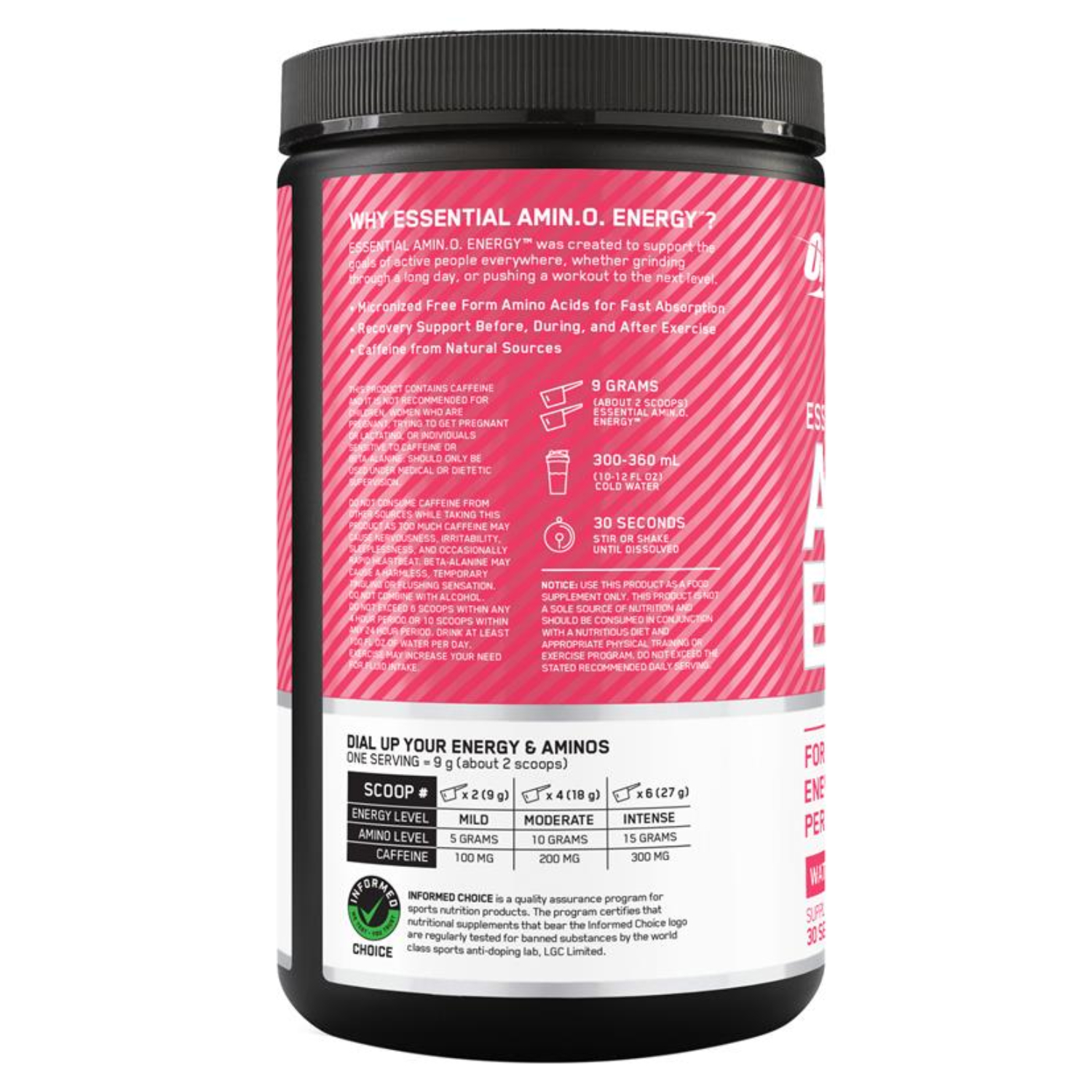 Optimum Nutrition Essential Amino Energy Watermelon 270g