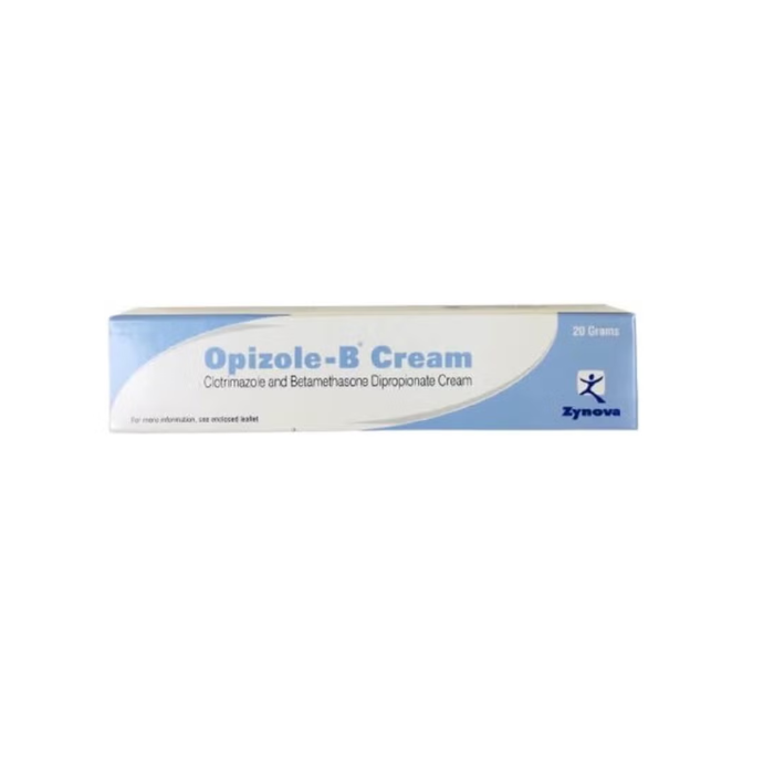 Opizole B Cream 20g Collapsible Tube