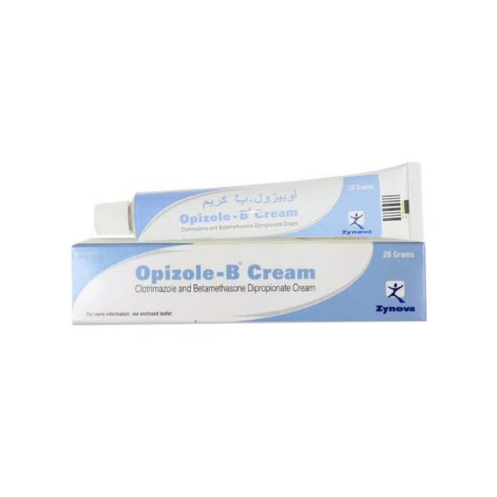Opizole B Cream 20g Collapsible Tube