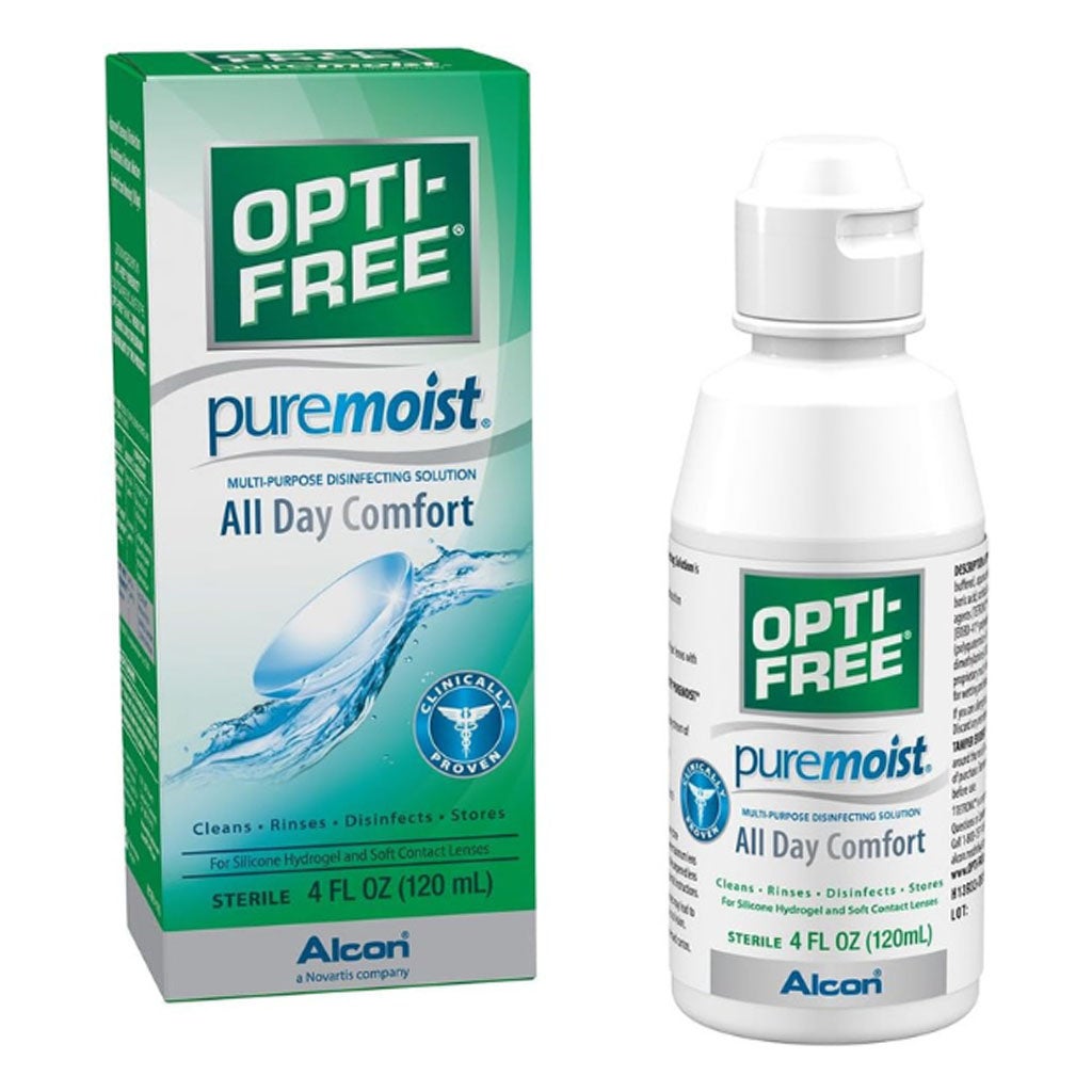 Opti-Free Puremoist Multi-Purpose Solution 120ml