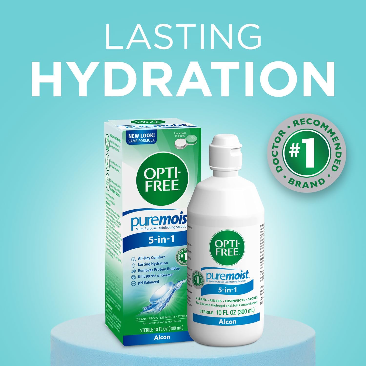 Opti-Free Puremoist Multi-Purpose Solution 300ml