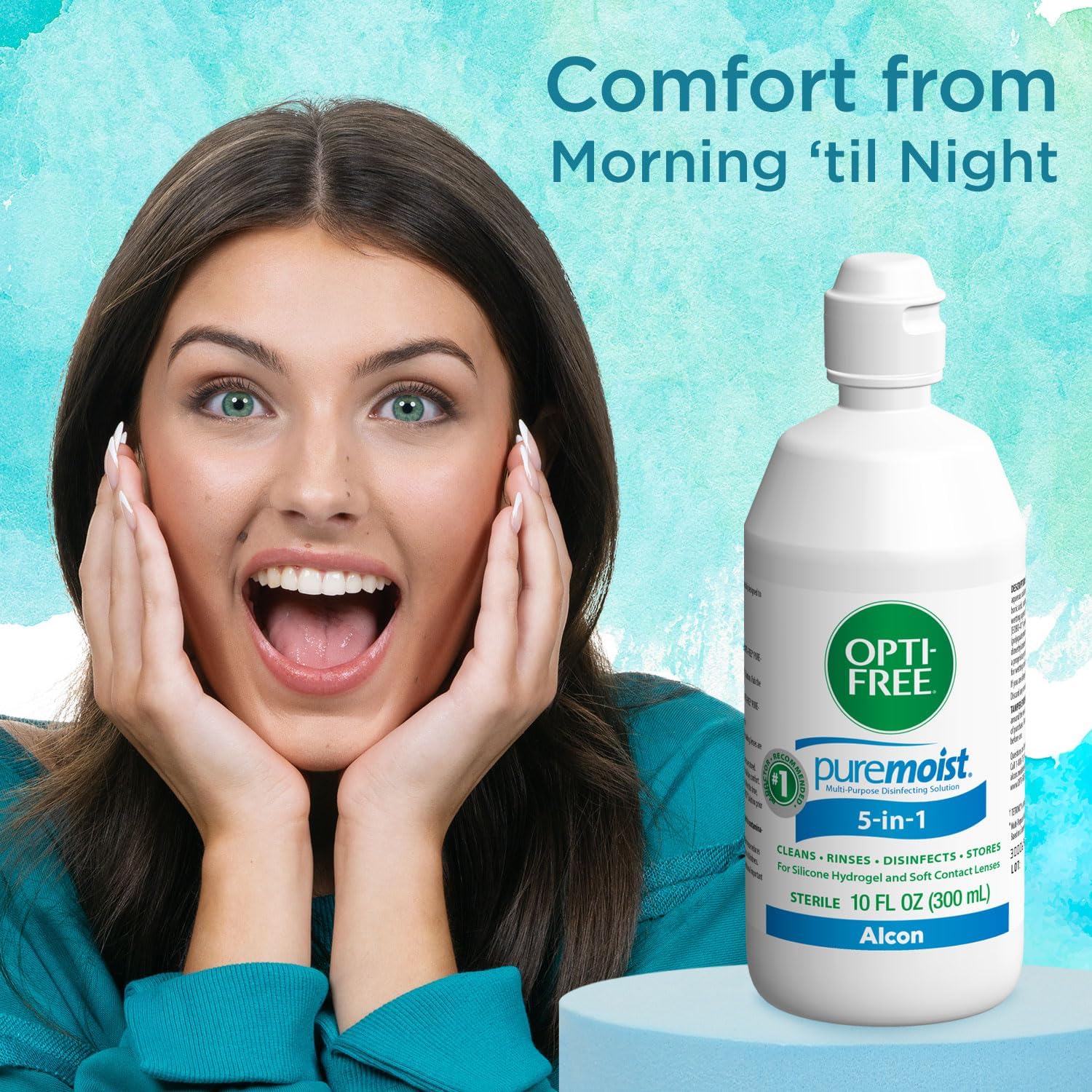 Opti-Free Puremoist Multi-Purpose Solution 300ml