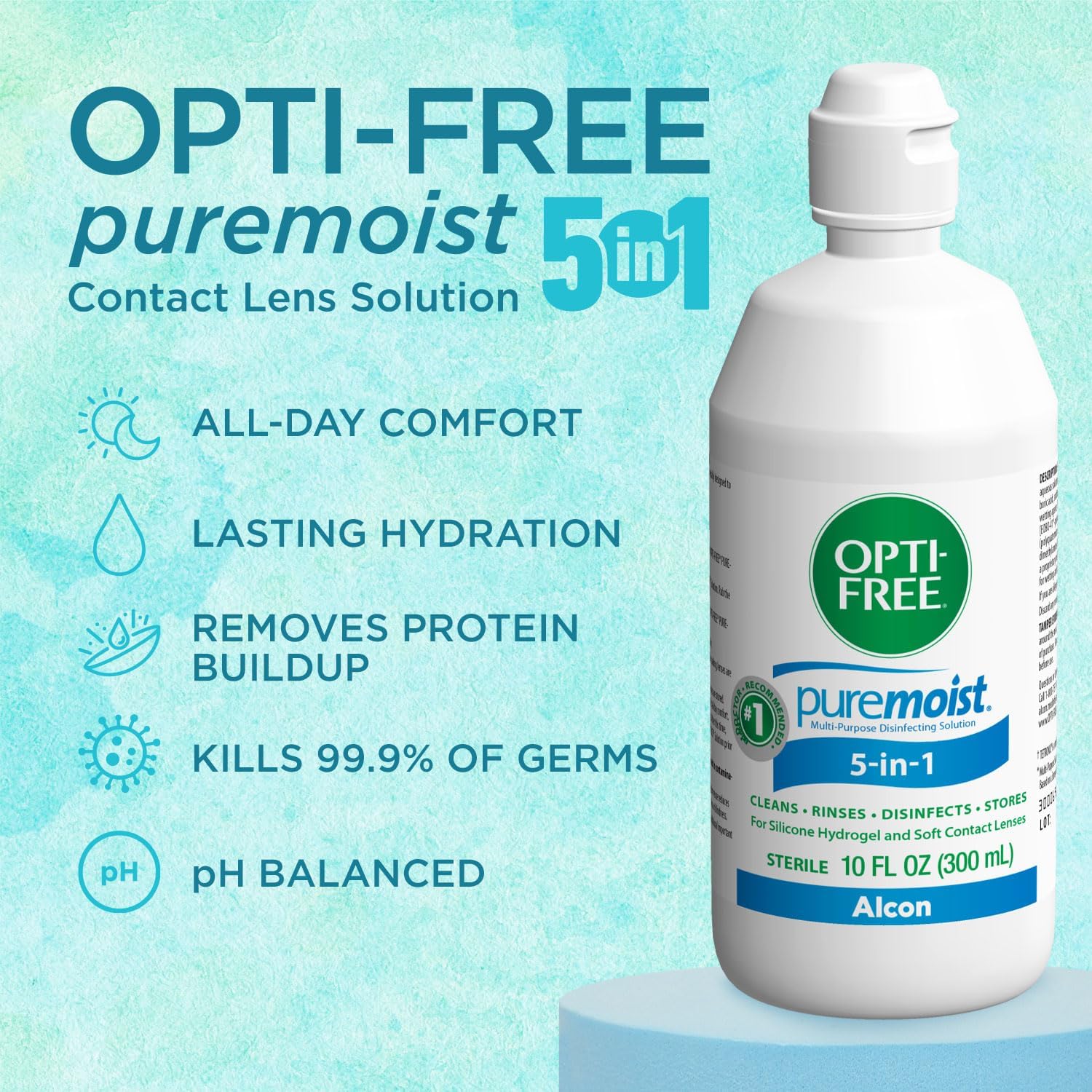 Opti-Free Puremoist Multi-Purpose Solution 300ml