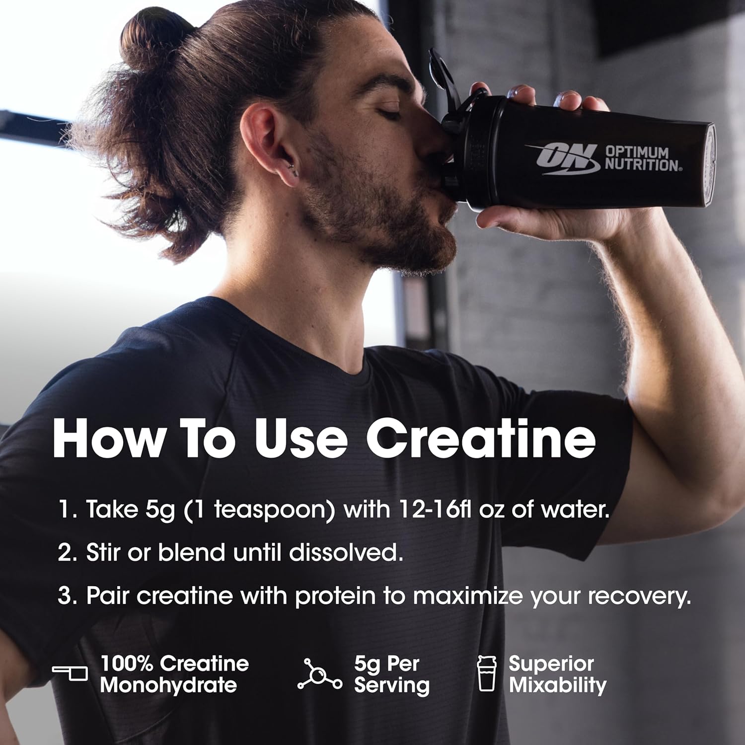 Optimum Nutrition Creatine Powder 600g