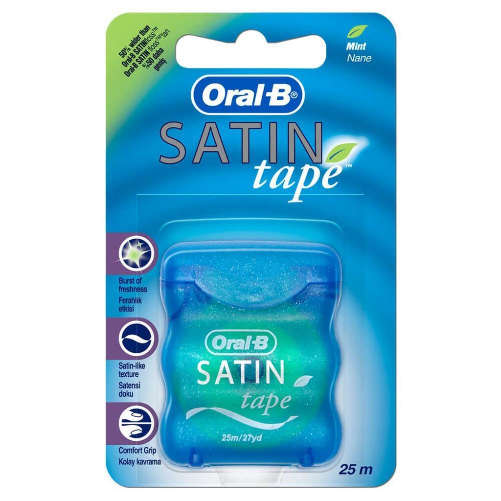 Oral B Satin Floss Mint Tape 25 m