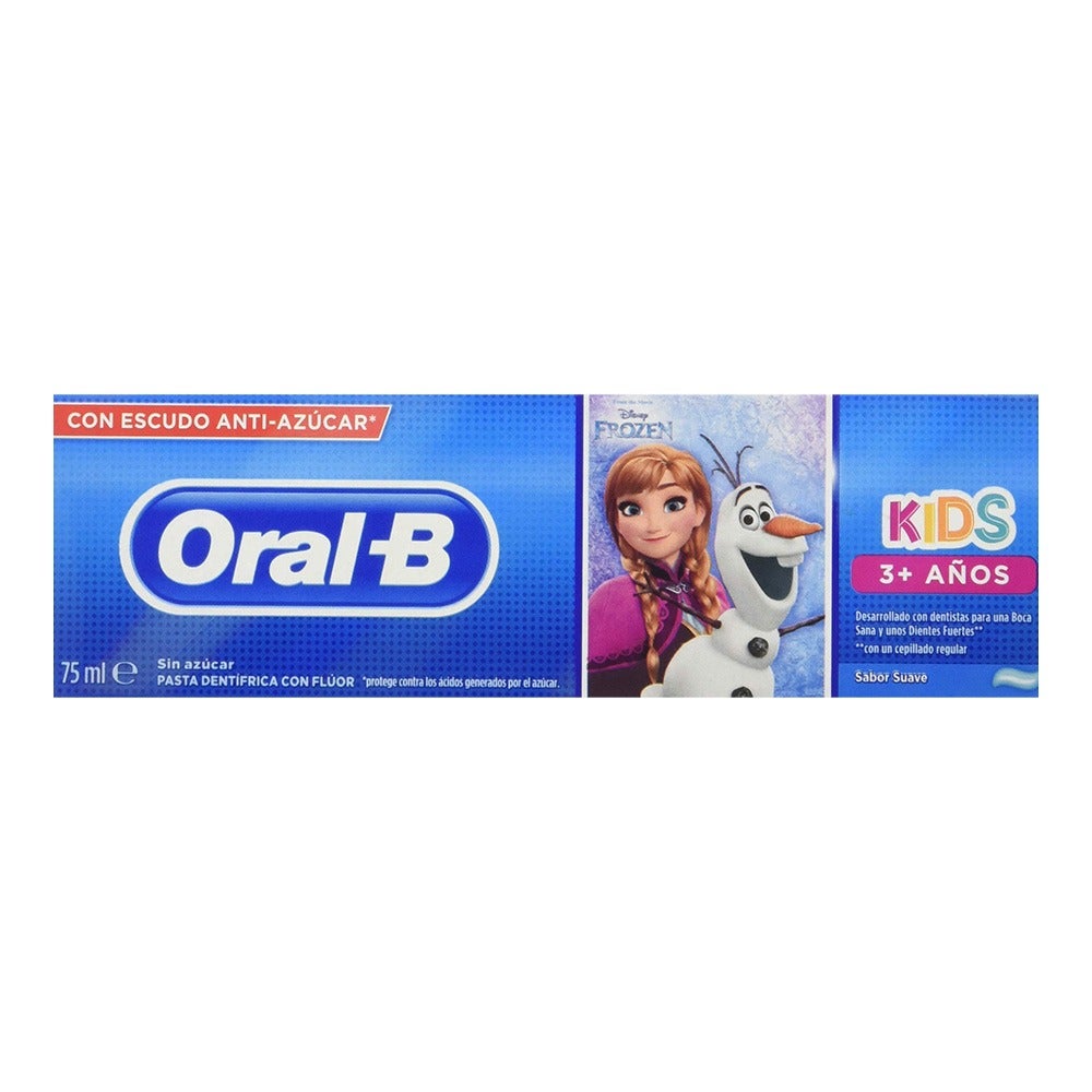 Oral-B Kids 3+ Years Frozen & Cars Toothpaste 75 ml