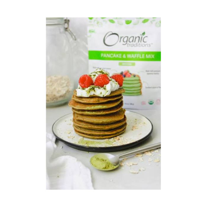 Organic Traditions Pancake & Waffle Mix Matcha 300 g