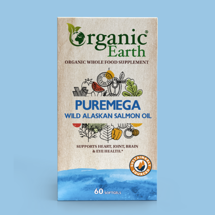 Organic Earth Puremega Fish Oil Softgel 60s
