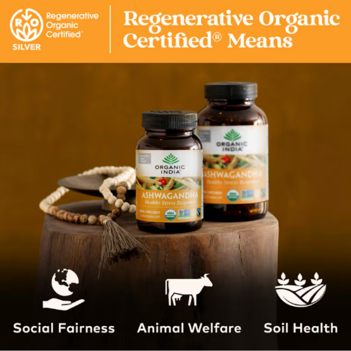 Organic India Ashwagandha 90 Caps