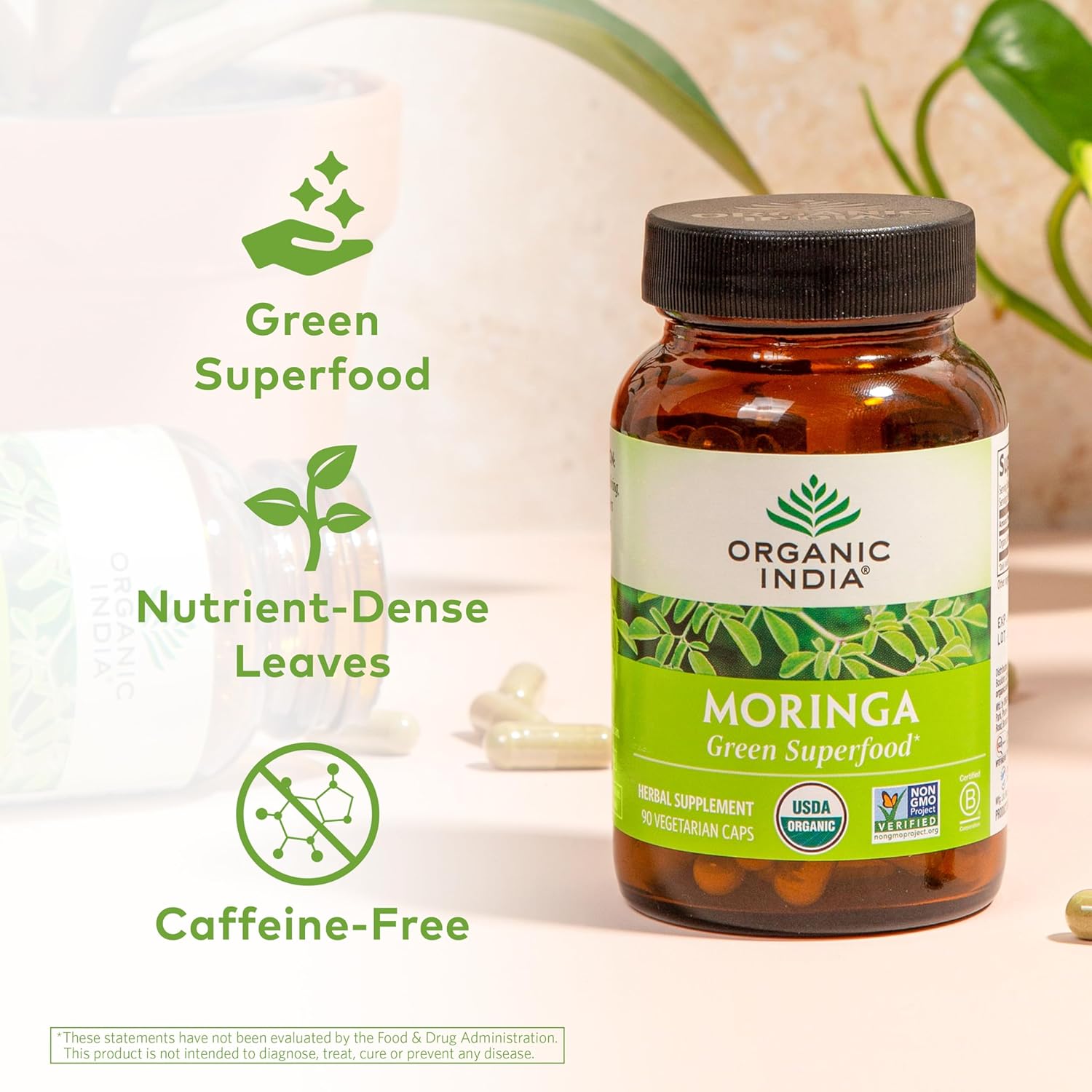 Organic India Moringa  90 Caps
