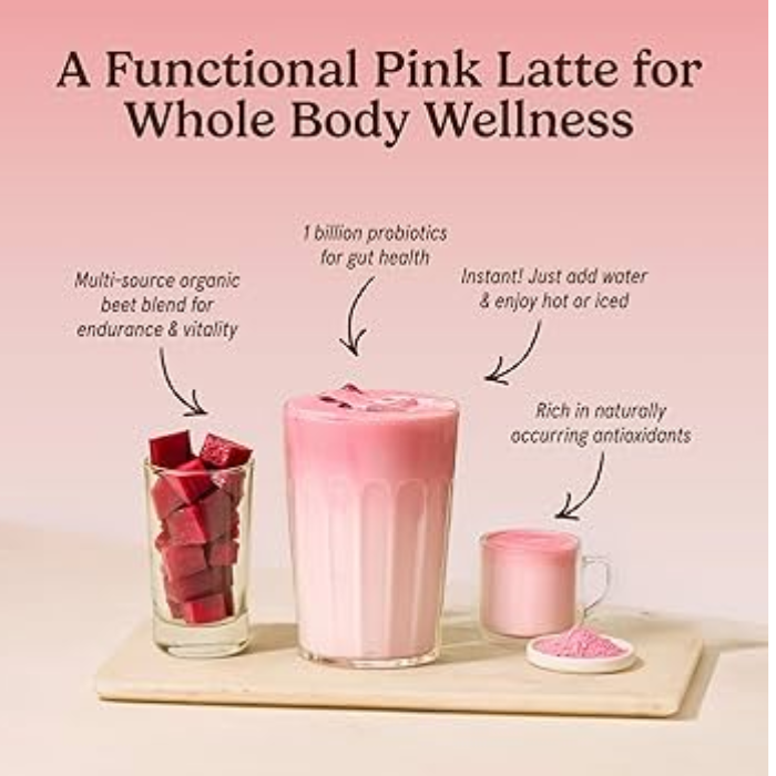 Organic Traditions Beet Latte With Fermented Beet & Probiotic 150 g