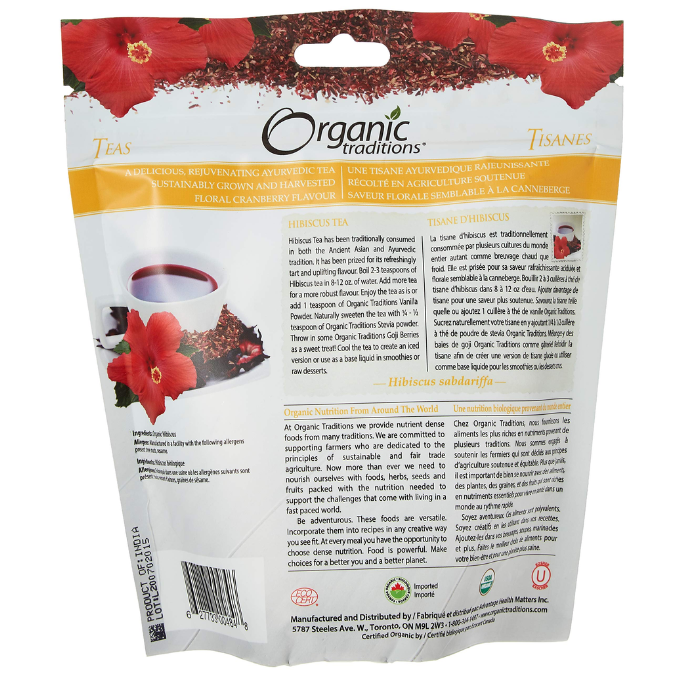 Organic Traditions Hibiscus Tea 200g