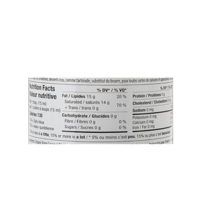 Organic Traditions Raw Coconut Oil, 100% Pure, Virgin, Cold-Pressed & Unrefined – 500ml