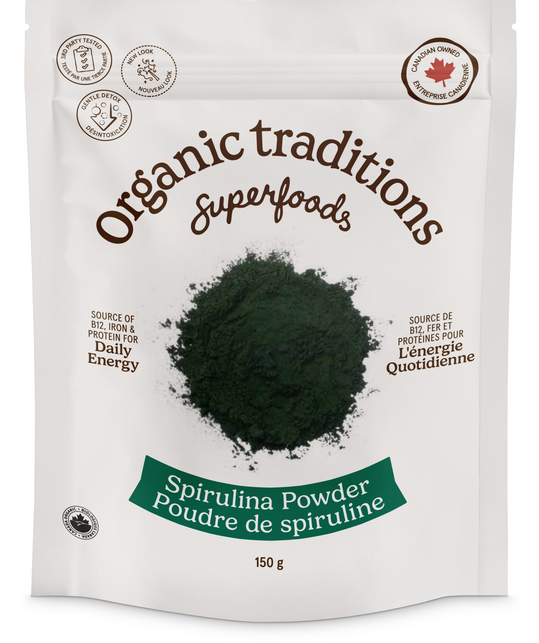 Organic Traditions Spirulina Powder 150g