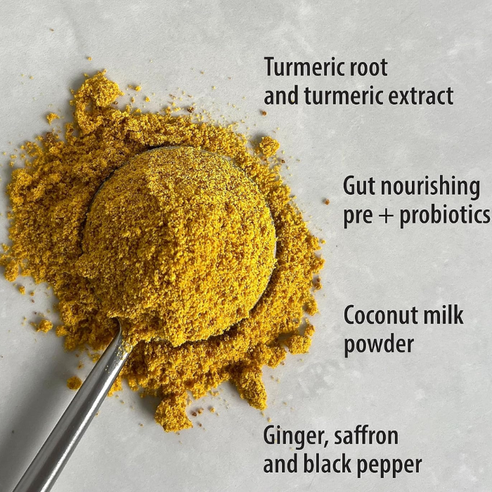 Organic Traditions Turmeric Latte With Saffron & Probiotics 150g