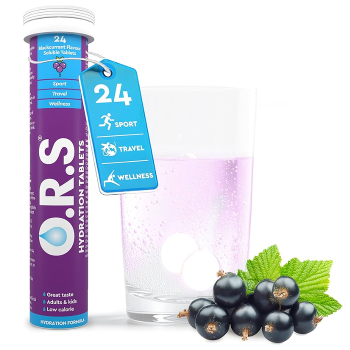 ORS Soluble Tablets 24's Blackcurrent