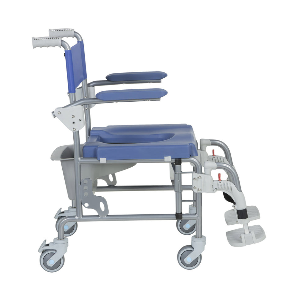 Orthos Foldable Bath And Commode Chair Arctic 4 Casters 46
