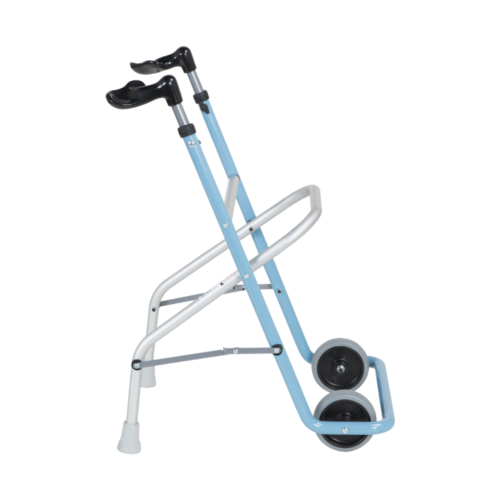 Orthos Walkers Without Seat Csper 2wheels Aluminium(Blue):21833