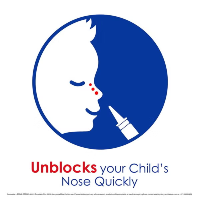 Otrivin 0.05% Child Nasal Decongestant Spray, 10ml