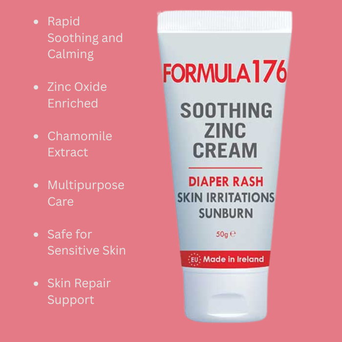 Ovelle Formula 176 Zinc Cream Diaper Rash 50g