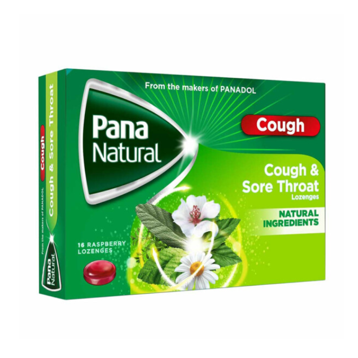 Pana Natural Lozenges For Cough & Sore throat, 16 Lozenges