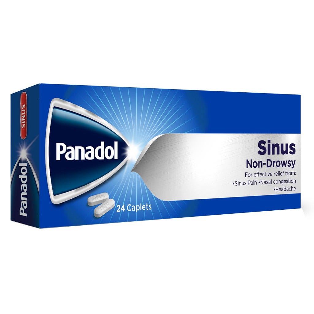 Panadol Sinus, Non Drowsy Sinus Pain  Relief, 24 tablets