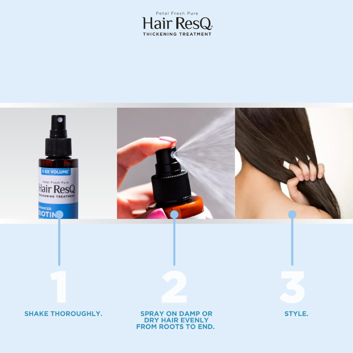 Petal Fresh Hair ResQ Instant Thickening Spray 147ml