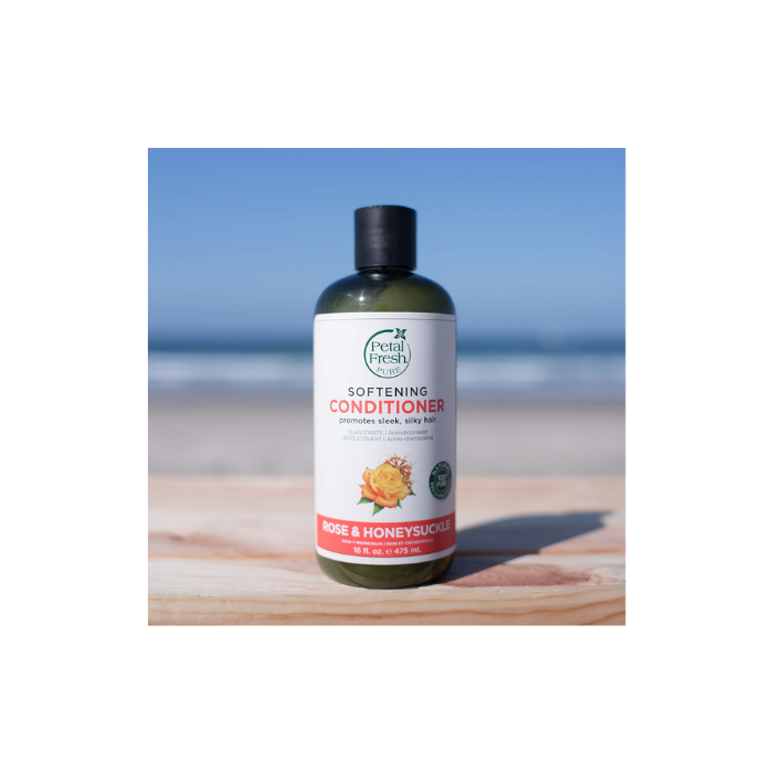 Petal Fresh Pure Rose and Honeysuckle Conditioner, Hydrating Floral for Soft, Smooth Hair, 475ml
