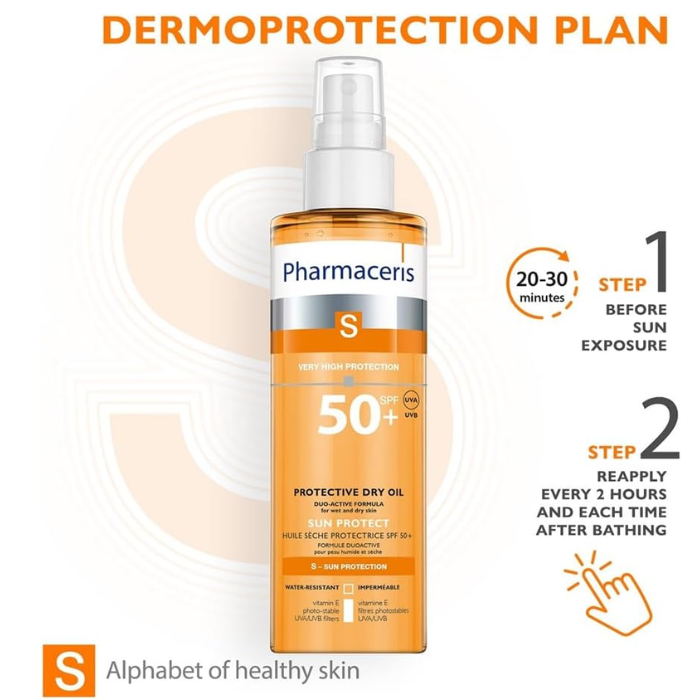 Pharmaceris (50+ Spf) Protective Dry Oil 200 ml