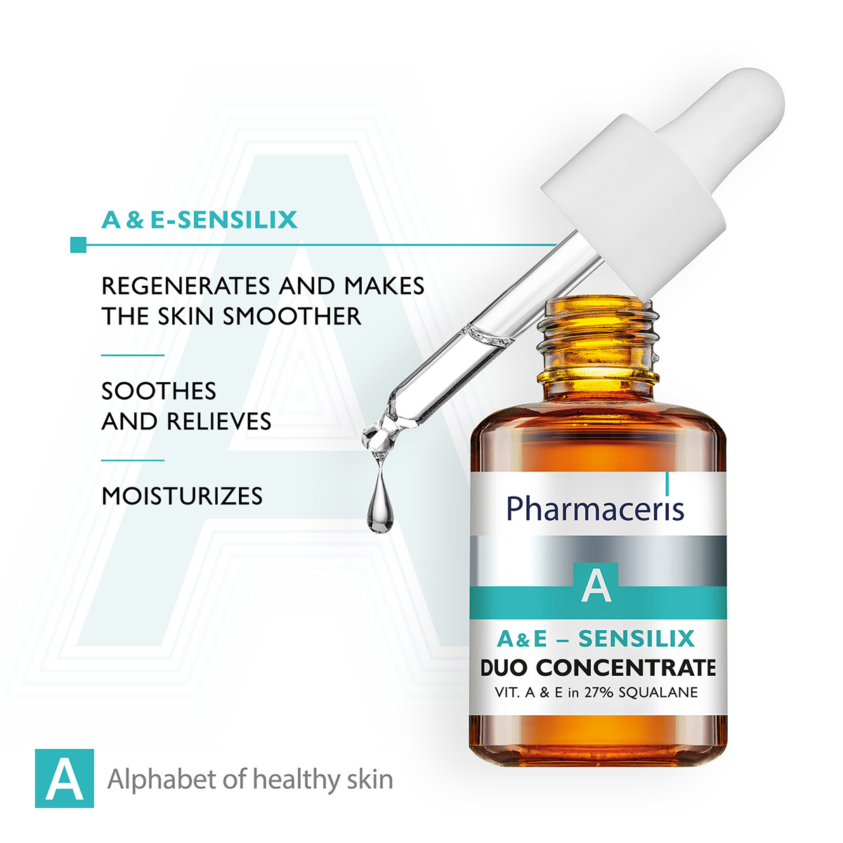 Pharmaceris A A & E-Sensilix Regenerating Concentrate with Vitamins for Sensitive Skin, 30ml